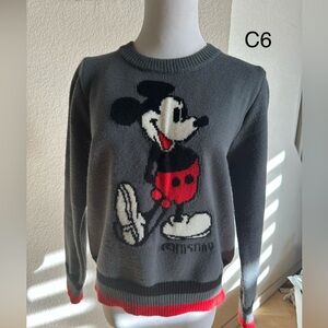 Gray Mickey Mouse Sweater